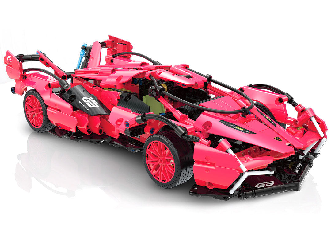 GULY 1:14 Sports Car Model Kit 60510 - 白底图-brick4.jpg