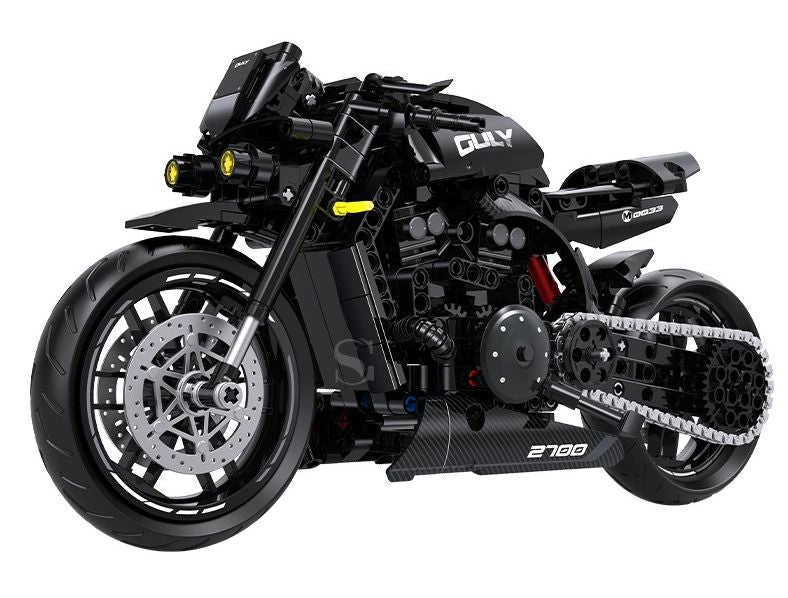 GULY 1:8 Technic Motorcycle Model Kit 60533 SKU image - 白底图-brick4.jpg