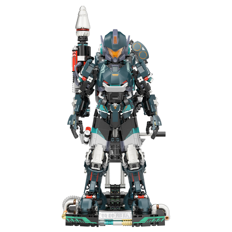 iBlock Special Operations Team Building Set