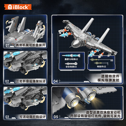 iBlock Carrier Fighter Display Model Kit
