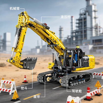 JIESTAR Full-Featured Crawler Excavator Model Kit